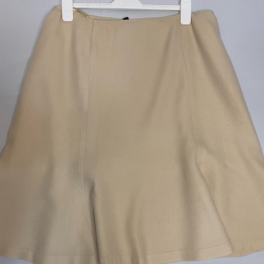 Lauren Ralph Lauren Wool Ivory Skirt knee length Women’s size 18W